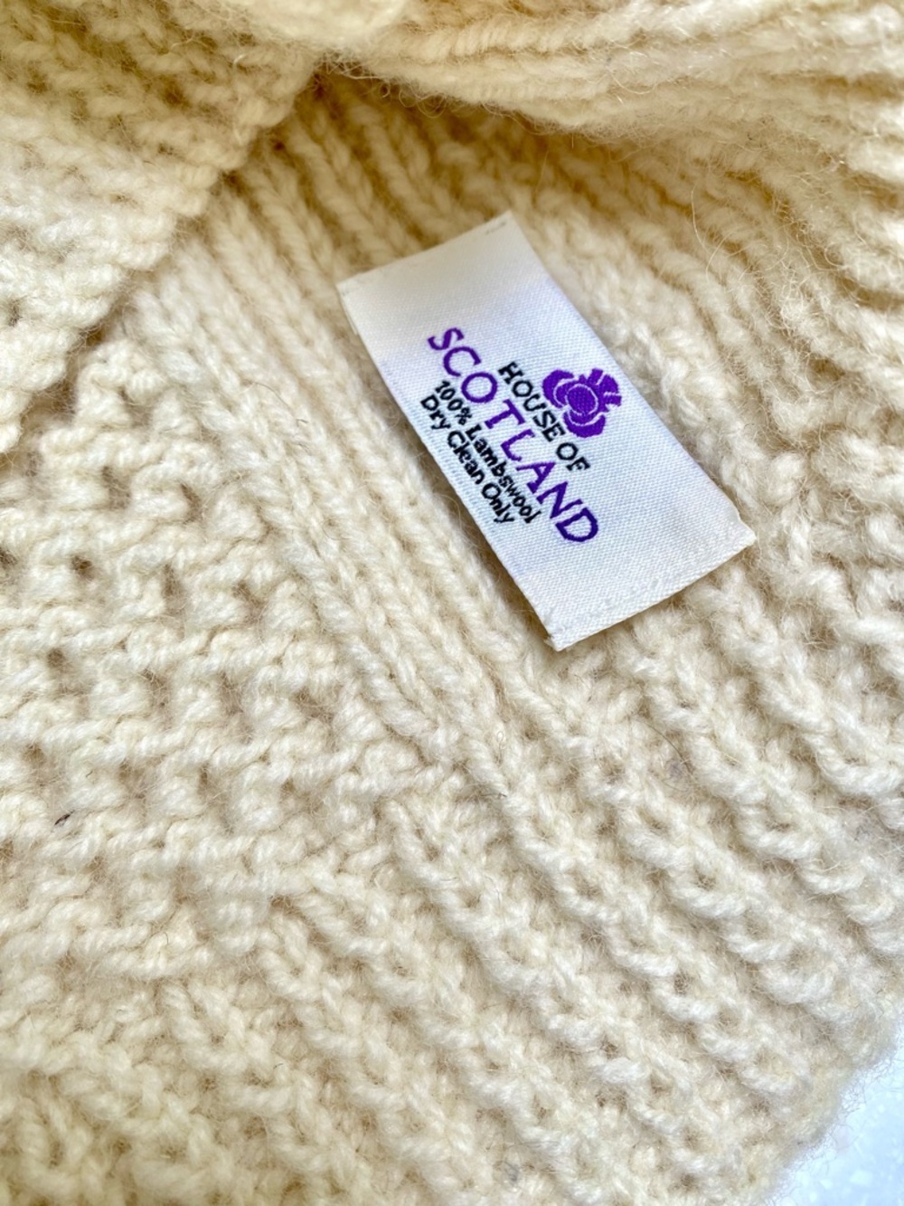 Scottish Fisherman’s style boho cable knit sweater prairie farmhouse vibe